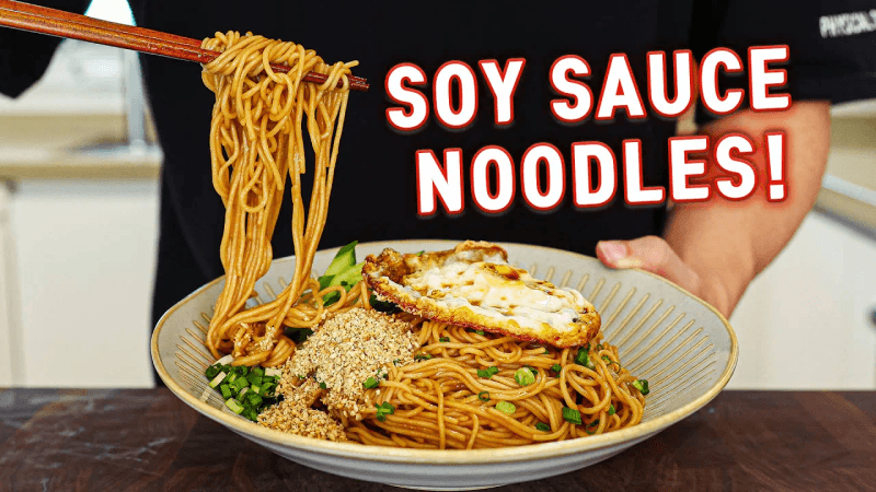 10 Minute Soy Sauce Noodles That Will Change Your LIFE! Thumbnail