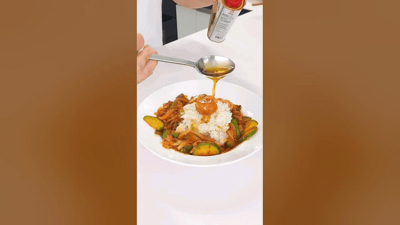 명란 애호박 덮밥 Thumbnail