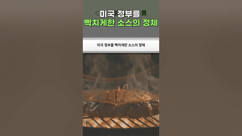 미국 정부를 빡치게한 소스의 정체 (리퀴드 스모크 활용법) Thumbnail