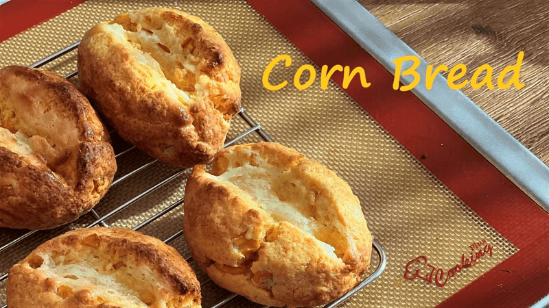 매우쉬움, 비법 가득한 콘브레드 🌽 제과점꺼랑 비교 불가합니다. Thumbnail