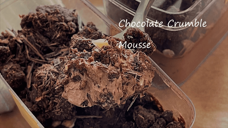 떠먹는 초코크럼블무스 케이크 Thumbnail