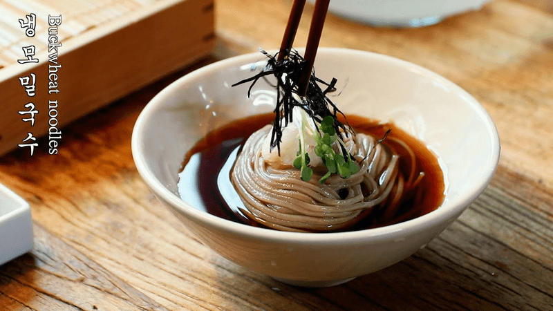 냉모밀국수 만들기 감칠맛 폭발 비법 레시피 Thumbnail