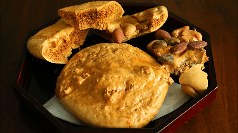 Dalgona Candy with Nuts Thumbnail