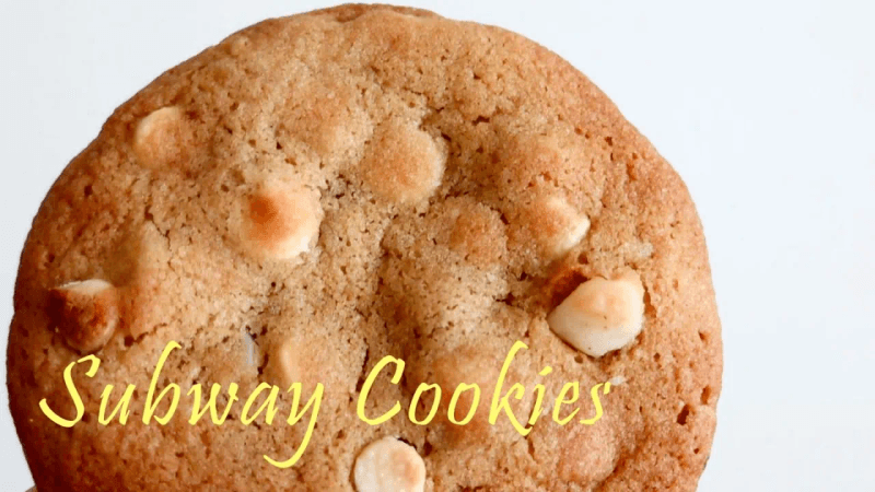 써브웨이 스타일~ 쫀득쫀득 쿠키 만드는 꿀팁 5가지 White Chocolate Macadamia Nut Cookies Thumbnail