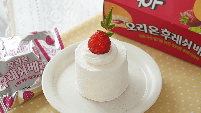 후레쉬베리 2봉지로 호텔급 딸기케이크 만들기 Thumbnail