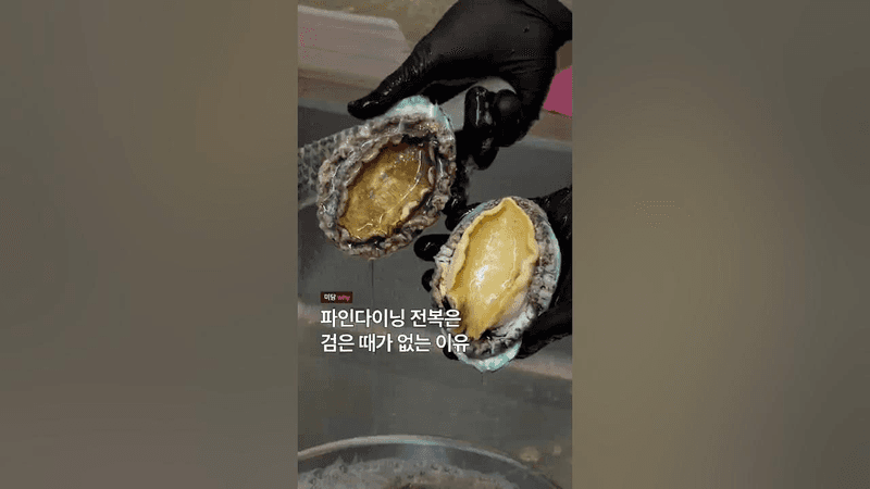 파인다이닝 전복은 검은 때가 없는 이유 Thumbnail