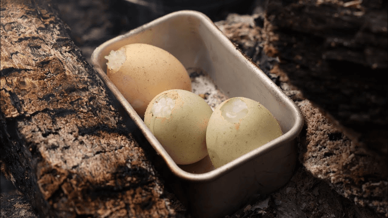 Eggshell rice (Gyeran-kkeopjilbap) & Steamed eggs (Gyeran-jjim) Thumbnail