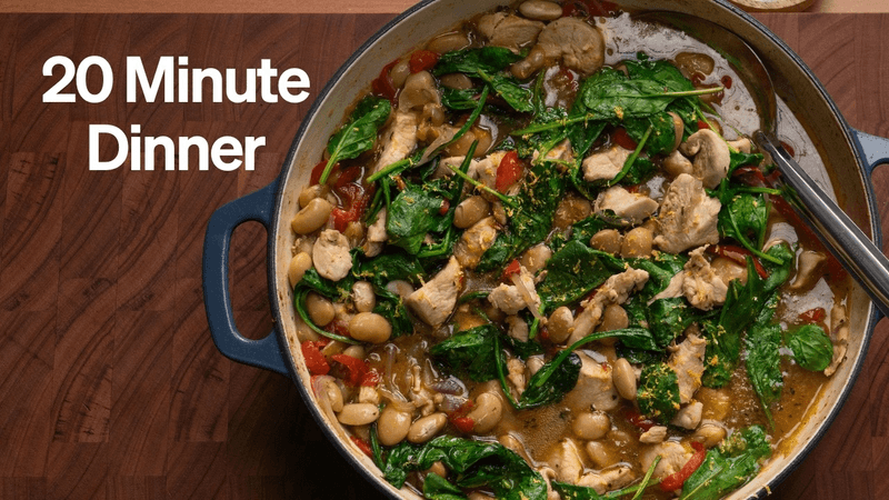 One Pot Chicken and Beans Thumbnail