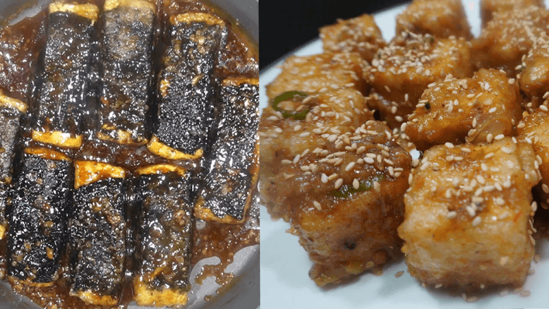 간장과 된장을 활용한 두부조림 Thumbnail