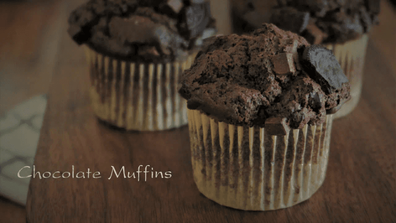 더 이상 밍밍한 초코머핀은 그만! 정말 쉽고 간단한데 맛은최고인 초코머핀 레시피 Thumbnail