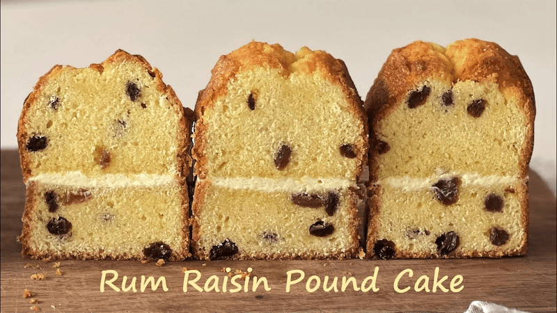 몰아치는 유행속에.. 올타임 페이보릿 럼레이즌 파운드케이크 Thumbnail