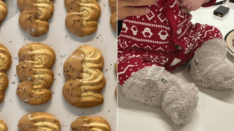 육아와 베이킹 그리고 비율 끝내주는 얼그레이 둘세 버터쿠키 (짜기쉬움) Thumbnail