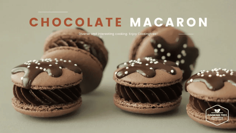 초콜릿 마카롱 만들기 Thumbnail