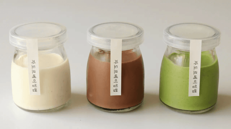 초간단 노오븐 여름 디저트🤍세가지 맛 푸딩 만들기(바닐라, 말차, 초코) Thumbnail