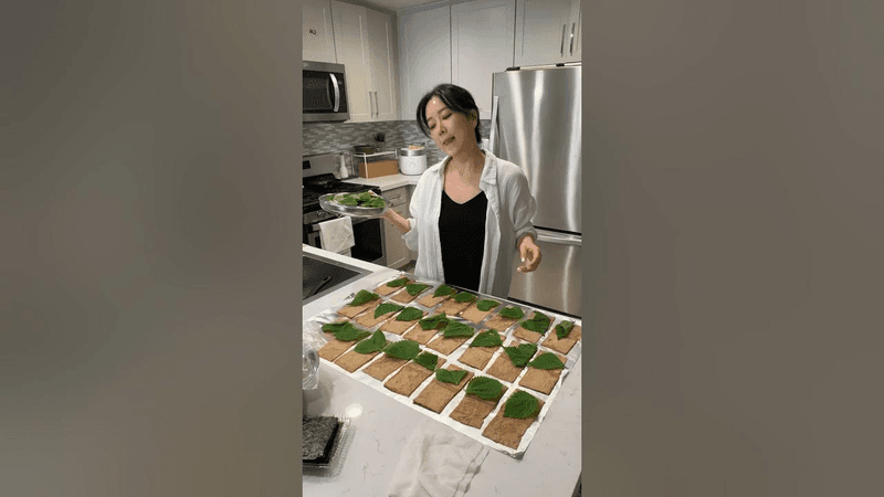 참치 깻잎 롤 유부초밥 Thumbnail