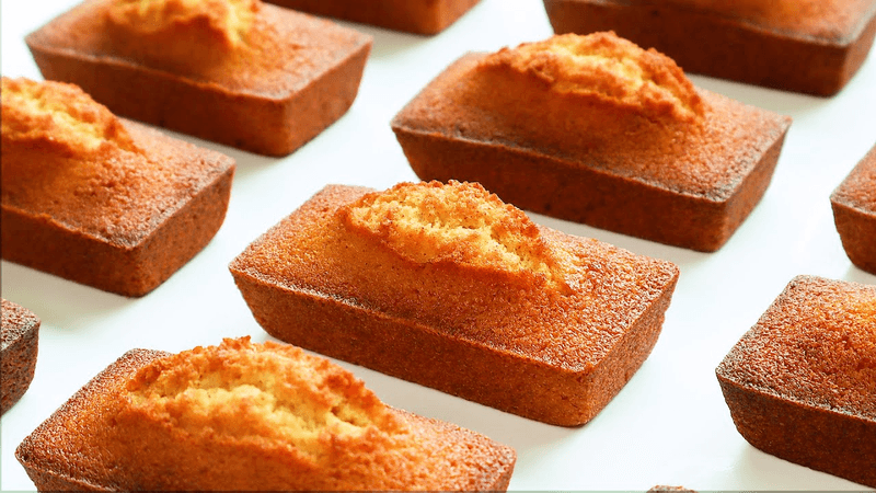 배꼽 빵빵한 휘낭시에 만드는 팁 풉니다☆☆ 베이킹 파우더 넣고 안넣고의 차이 비교까지. 베이킹실험. 배꼽 빵빵 휘낭시에 레시피. Thumbnail