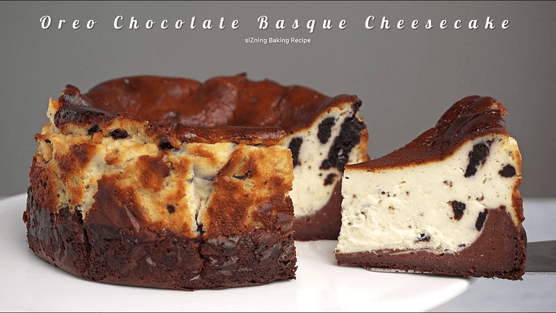 오레오 초코 바스크 치즈케이크 Thumbnail