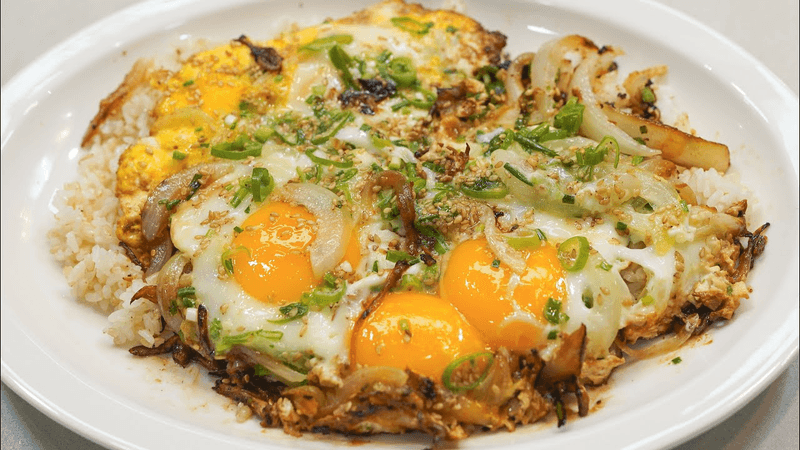 완전 간단한 계란요리!! 계란후라이덮밥👍이건 매일매일 먹어도 가능 합니다 Thumbnail