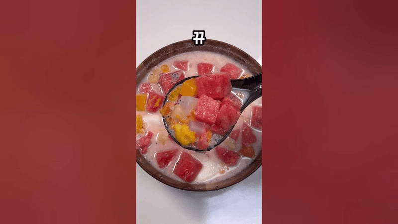 그냥 쉬운 수박화채 Thumbnail