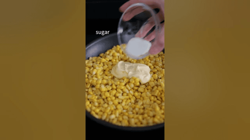 10-min. Easy Creamy Korean Corn Cheese Thumbnail