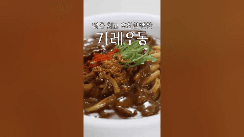 일본 현지인들만 먹는 카레우동 조합 Thumbnail