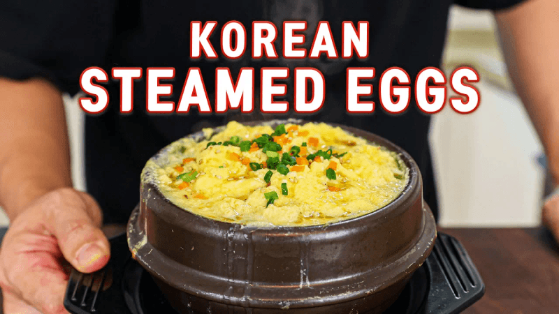 This 10 Minute Korean Steamed Eggs Will Change Your LIFE! (2 Ways) l Gyeran jjim Thumbnail