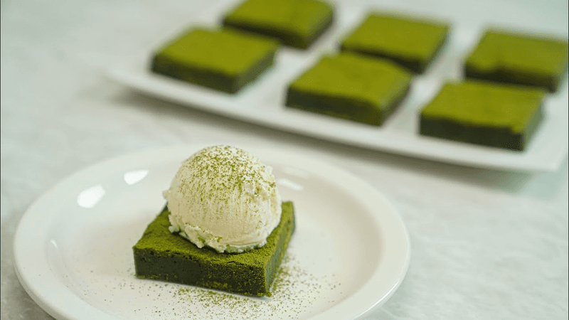 꾸덕한 말차 브라우니 Thumbnail