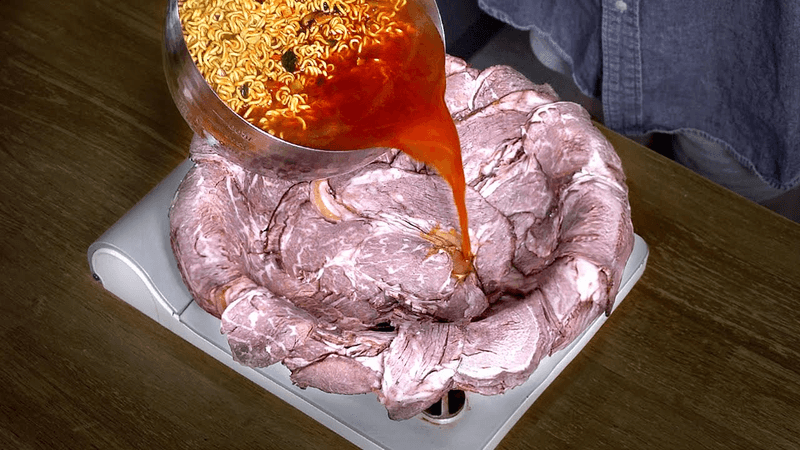 두께 6cm 등심 스테이크로 차슈 끓이기 Thumbnail