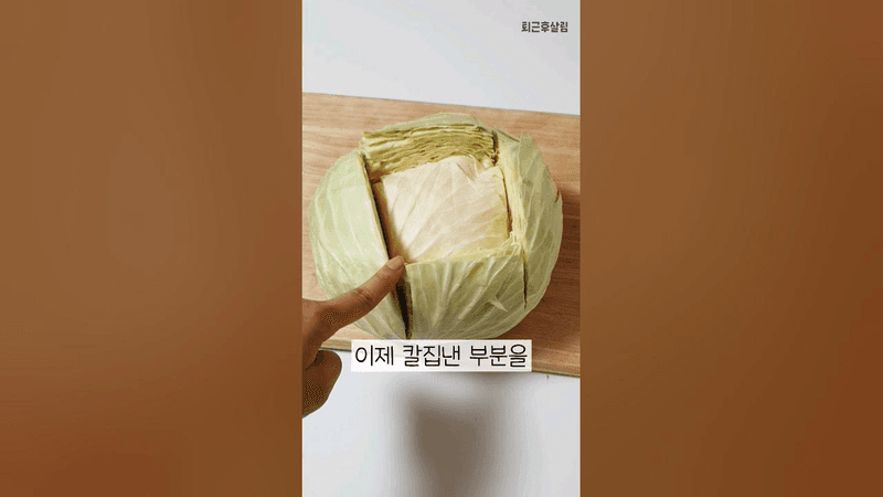 평생 요긴하게 써먹는 신박한 양배추 손질 방법👐 Thumbnail