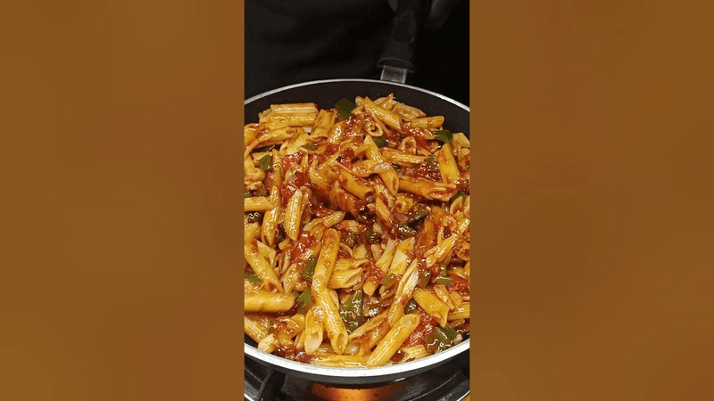 채소 볶음 파스타 레시피 Thumbnail