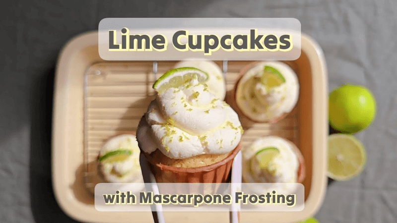 마스카포네 라임 컵케이크 Thumbnail