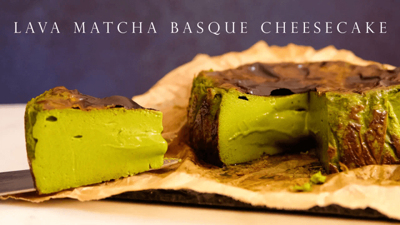 Reprint of Famous Store Recipes Series: Matcha Lava Heart Basque Cheesecake, Famous Japanese Shop's Recipe Thumbnail