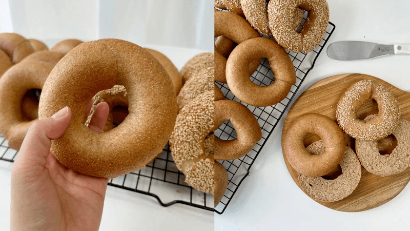 100% 통밀 베이글 Thumbnail