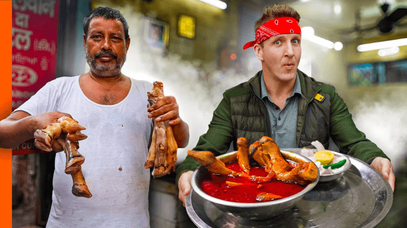 델리 길거리 음식 마라톤!! 인도에서 가장 극단적인 음식들!! Thumbnail