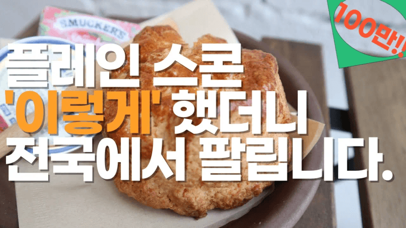 (안되는이유&꿀팁대방출)스콘집 사장이 알려주는 무조건 성공하는 플레인스콘 황금레시피 Thumbnail