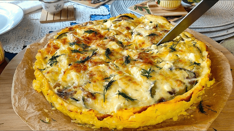 훌륭한 레시피: 페타 치즈와 쥬키니. 매우 맛있어! Thumbnail