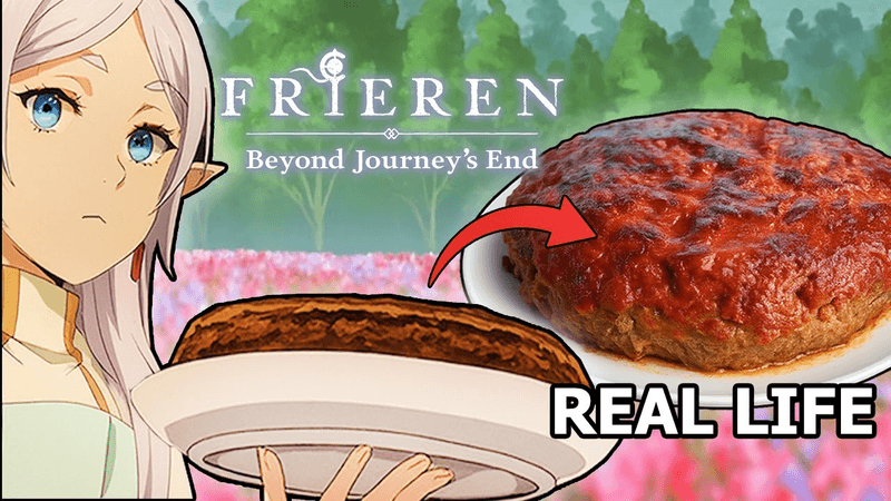 프리렌의 햄버그 스테이크 - 최고의 애니메이션 케이크!? Thumbnail