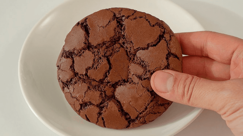 진하고 쫀득한~ 쿠키 브라우니 만들기 (정말 쉽게! 무조건 성공!  최고의 초콜릿 쿠키! Fudgy Brownie Cookies) Thumbnail