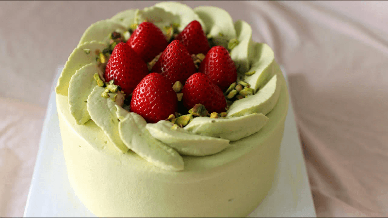 진짜 맛있는 피스타치오 케이크 쉽게 만드는 법 Thumbnail