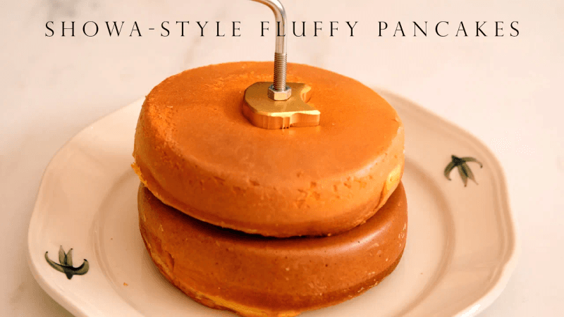 쇼와 스타일 두꺼운 플러피 팬케이크, 복고풍 일본식 카페 Thumbnail