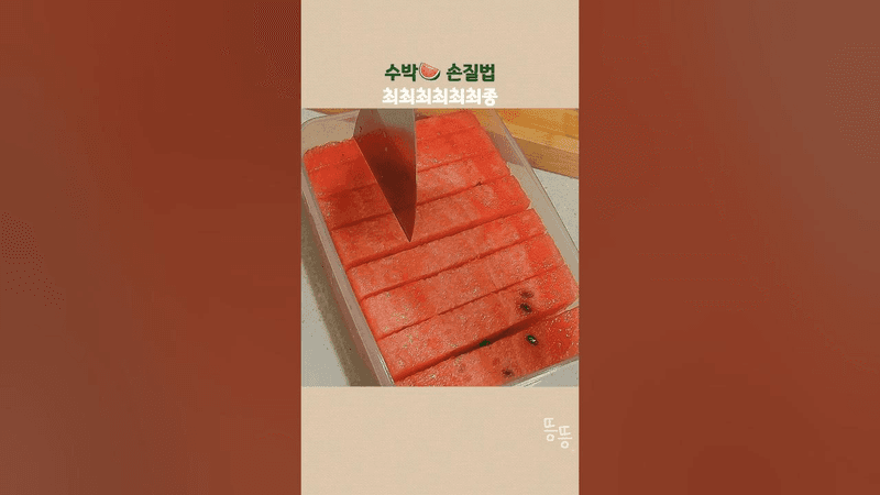 900만뷰✨️수박 테트리스 하지마세요 Thumbnail