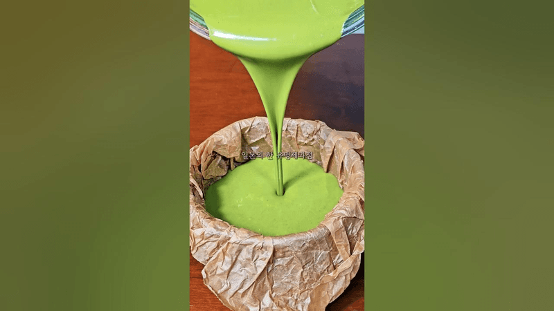 비밀로 하려던 레시피, 제가 만들어봤습니다 (말차 바스크 치즈 케이크) Thumbnail