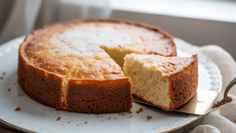 3가지 재료 글루텐 프리 코코넛 케이크 Thumbnail