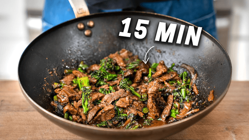 TAKEOUT BEEF & BROCCOLI IN 15 MINUTES Thumbnail