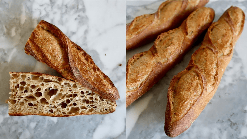 Baguette [Baguette Recipe and Process Made with a Small Amount of Yeast] Baguette [Class by August 14th] Thumbnail