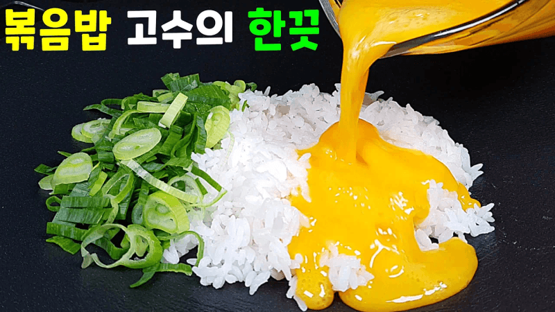 집에 계란과 대파만 있을 때... 세상 꼬소한 볶음밥! Thumbnail