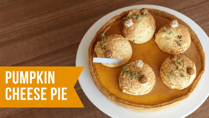 맛있는 단호박 치즈파이 만들기 Thumbnail