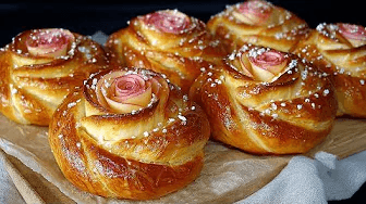 세상에서 가장 아름답고 맛있는 롤빵! 간단한 단계별 레시피 Thumbnail