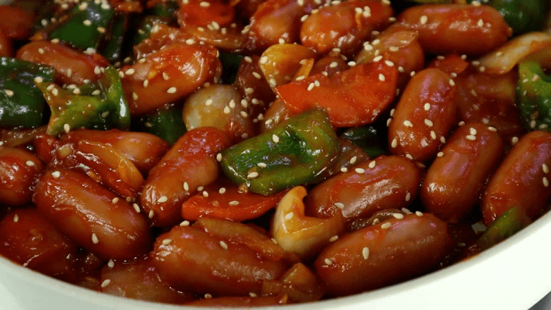 케첩으로 맛내지 마세요. 앞으로는 소세지야채볶음 이렇게 만드세요 Thumbnail