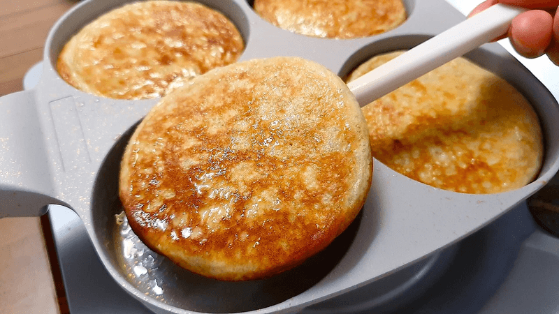 아침부터 밀가루 빵 먹지말고 바나나 1개 계란 2개로 이렇게 드세요. 노밀가루 무설탕 계란빵 Thumbnail